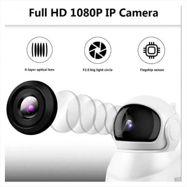 📹 Cámara de Seguridad Mini Robot V380 — IP HD Cloud WIFI con Visión Nocturna y Detección de Movimiento