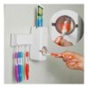 🦷 Dispensador de Pasta Dental con Soporte para Cepillos 🦷