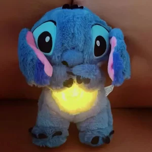 🧸✨ Peluche Interactivo Stitch con Sonido y Luz